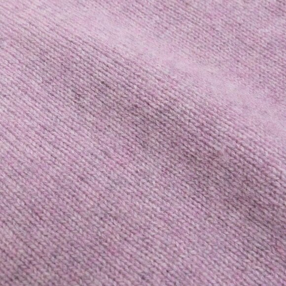 Italy in Cashmere V-Neck Cashmere Sweater Antique Pink Small Made in Tuscany - Picture 8 of 9